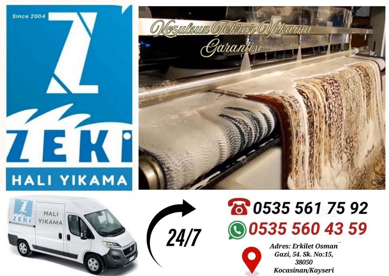 Kayseri halı yıkama